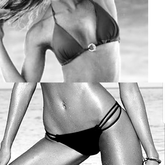 Victoria's Secret Vintage Strappy Push-up Bikini Swim 2 Piece Set NWT - Picture 2 of 15